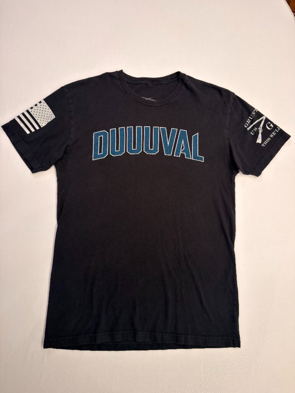 Grunt Style DUUUVAL Jacksonville Graphic T-Shirt Black M